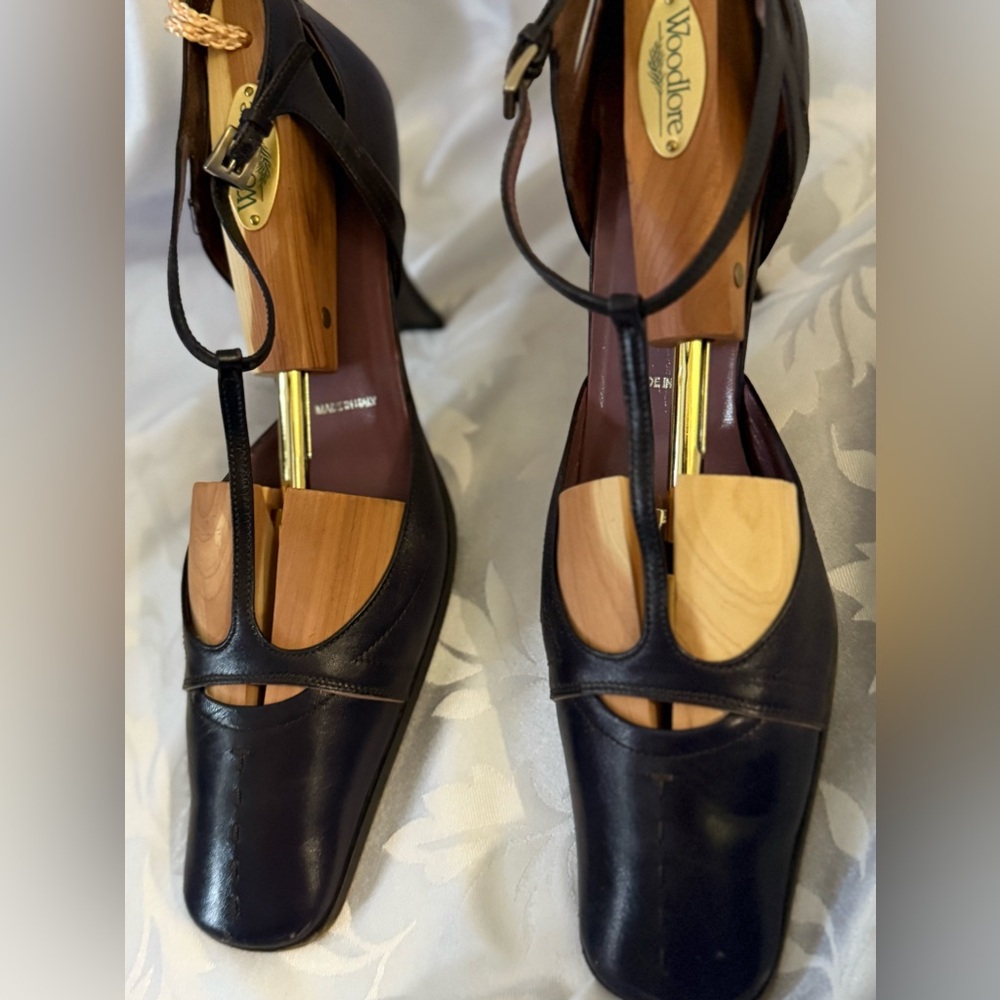 Vintage y2k Prada T-strap heels